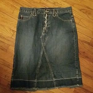 Denim Guess Skirt size 29